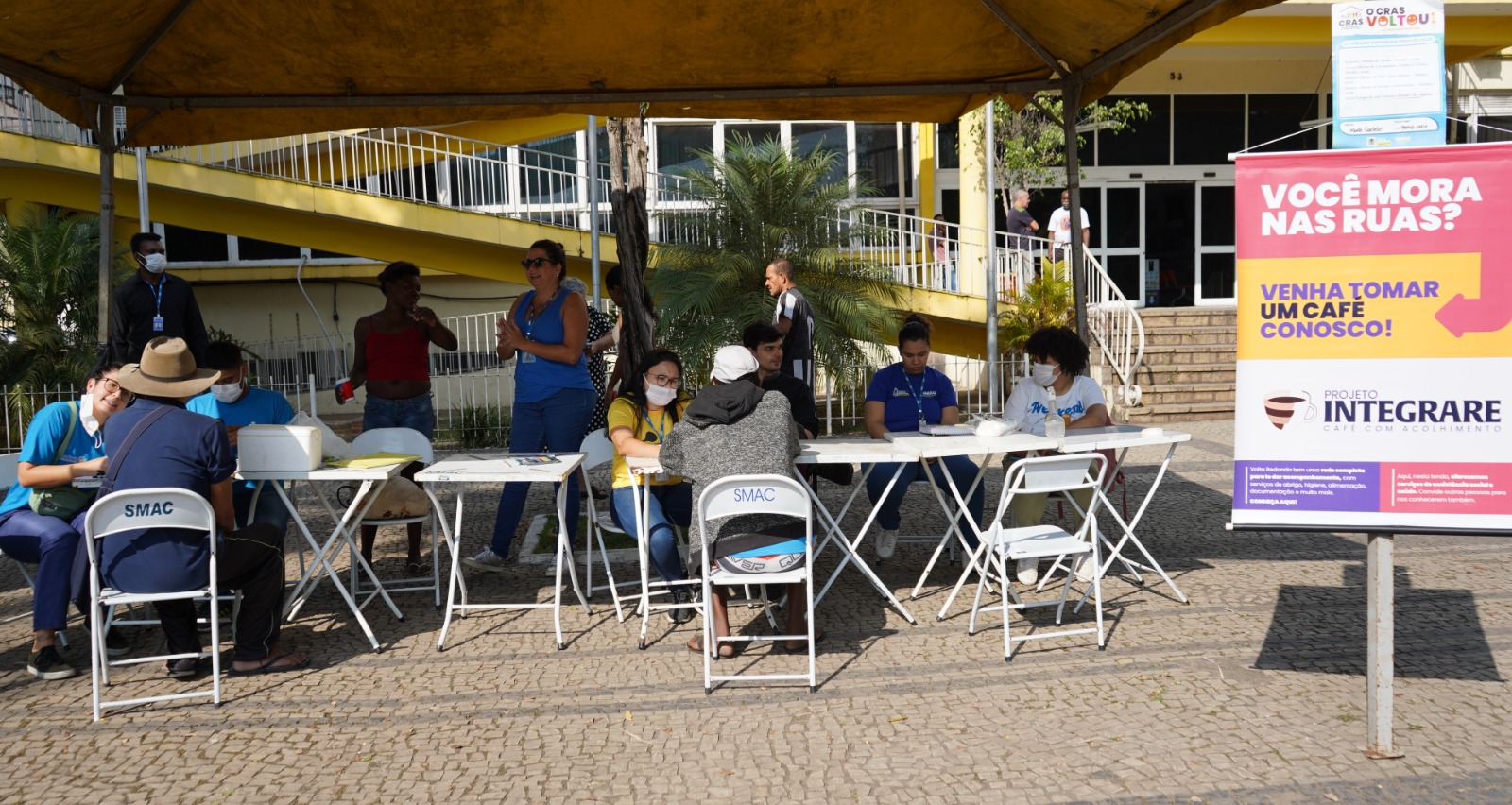 Prefeitura de Volta Redonda promove atendimento à população em situação de rua no Aterrado