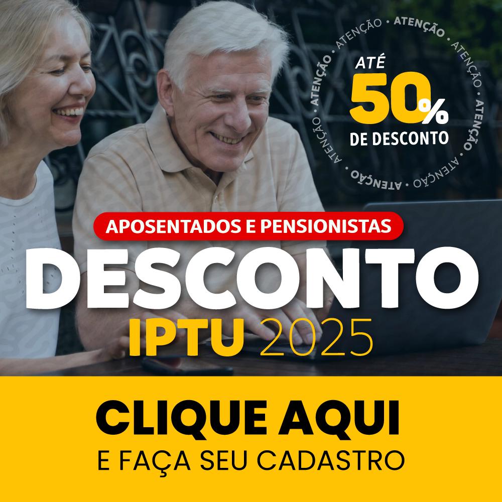 Requerimnto desconto IPTU 2025